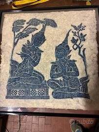 Temple rubbings thai, in cornice