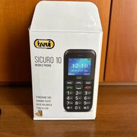 Telefono con basetta d appoggio Trevi sicuro 10