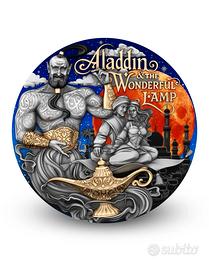 Niue 2025 - 2oz Ag -ALADDIN AND THE WONDERFUL LAMP