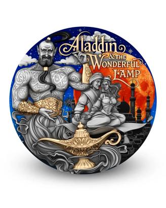 Niue 2025 - 2oz Ag -ALADDIN AND THE WONDERFUL LAMP