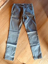 Pantaloni da uomo grigio/beige, taglia 46