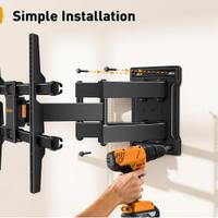 Supporto TV a muro da 32" a 85"