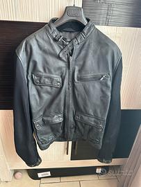 Belstaff pelle moto con protezioni