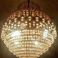 Lampadario con gocce Swarovski