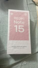 XIAOMI Redmi Note 15 NFC Smartphone, 8+ 256GB Nero