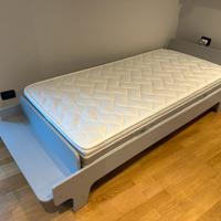 Letto singolo con rete La Redoute  + materasso