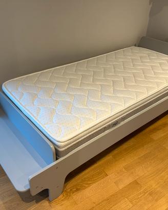 Letto singolo con rete La Redoute  + materasso