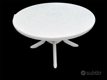Tavolo in plastica da pranzo Diametro 120