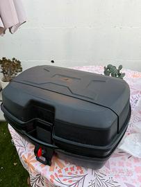 Bauletto moto universale con piastra