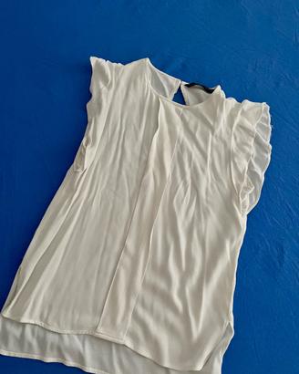 Maglia/canotta bianca Zara