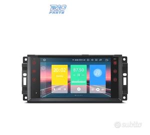 RADIO GPS ANDROID 13 PER JEEP WRANGLER 07-12, GRAN