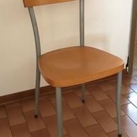 sedia cucina in legno