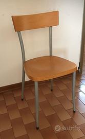 sedia cucina in legno