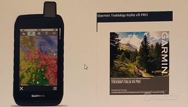 GARMIN MONTANA 700 + MAPPE ITALIA