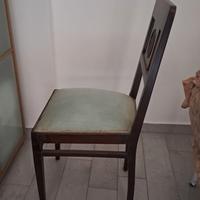 Sedia antica fine '800