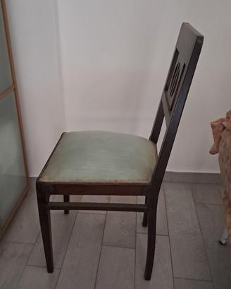 Sedia antica fine '800
