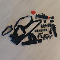 GoPro, action cam, lotto accessori (x30)