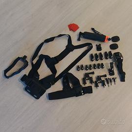 GoPro, action cam, lotto accessori (x30)