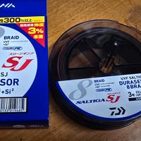 Trecciato Daiwa Saltiga 600m 49lb 3PE Nuovo