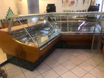 Banco Frigo Macelleria - Legno e Marmo