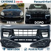 PARAURTI + FARI LED Porsche Cayenne 2 Restyling