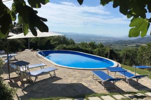 Dal 29 agosto in rustico panoramico nord Umbria