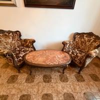 Poltrone e tavolino da Soggiorno