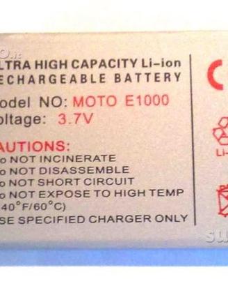 Battieria Li-ion compatibile BT60 - nuova