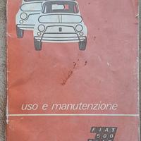 Libretto uso e manutenzione Fiat 500 Fiat 500 L
