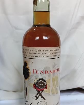Bottiglia Distillato Fundador Vintage