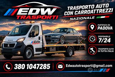 trasporto auto con carroattrezzi 