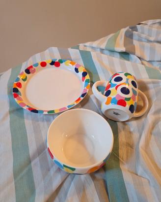 Set da tavola per bambini Alessi - Alessini Proust