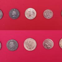 5 rare monete antiche 