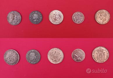 5 rare monete antiche 