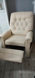 Poltrona reclinabile relax vibrante