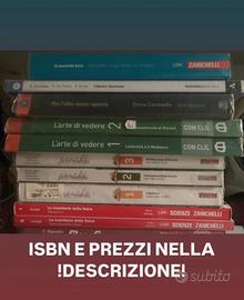 Libri Liceo Classico LAT/MAT/FISICA/GRECO/ING