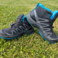 SCARPA TREKKING SALOMON XA PRO V8MID JUNIOR -  37