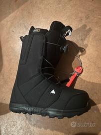 Snowboard Salomon Huck Knife e scarponi Burton