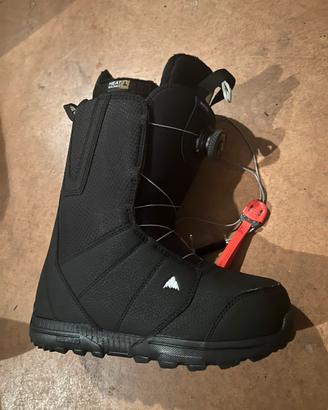 Snowboard Salomon Huck Knife e scarponi Burton