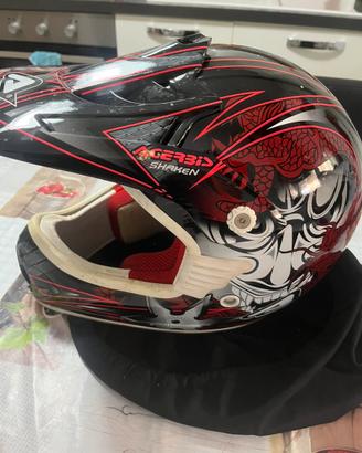 Casco integrale motocross Acerbis