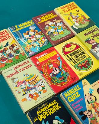 Walt Disney collezione manuali.