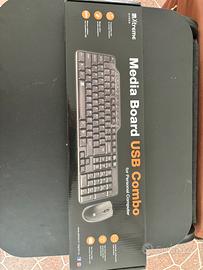 Tastiera e Mouse USB Xtreme Media Board Nuovi