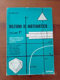 Nozioni di matematica 1 - E. Minaudo (raro, 1979)