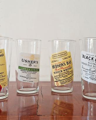 Set 4 Bicchieri Vintage Scotch Whisky  