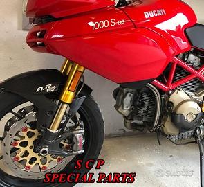 Ducati multistrada piedini radiali forcelle ohlins