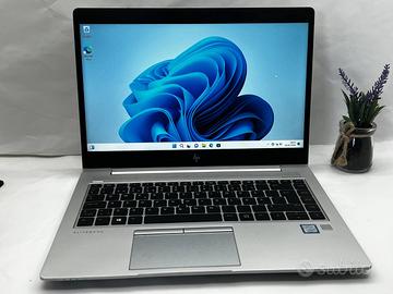 HP ELITEBOOK 840 G6 14" i5-OTTAVA GEN 256GB SSD 8G