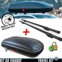 Baule Tetto con BARRE Portatutto per PEUGEOT 2008