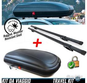 Baule Tetto con BARRE Portatutto per PEUGEOT 2008