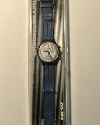 Swatch Chrono Skipper nella sua custodia originale
