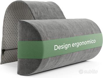 Poggiatesta per divano con contrappeso memory foam